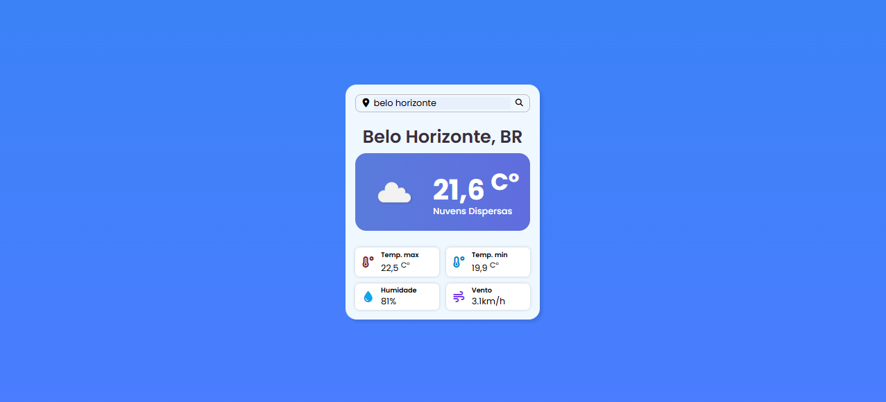 Verificação de clima
